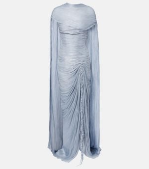 Marmar Halim Robe Longue Tatiana - Bleu