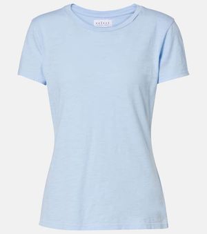 Velvet Odelia Cotton T-Shirt - Blue
