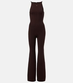 Courreges Combi-Pantalon A Logo - Violet