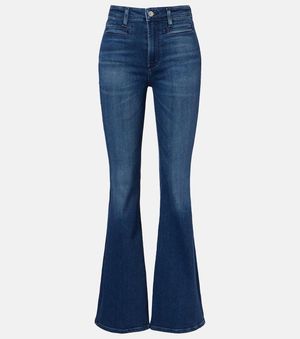 Citizens of Humanity Lilah Flare High-Rise Flared Jeans - Blue