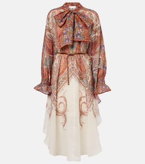 Zimmermann Rhiannon Dress - Brown