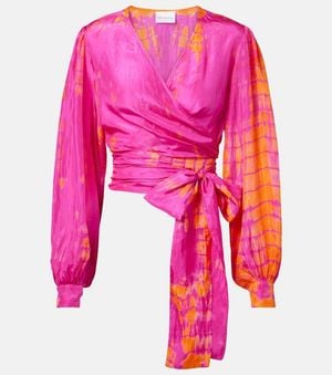 Anna Kosturova Top A Portafoglio - Rosa