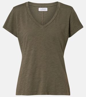Velvet Lilith Cotton T-Shirt - Green
