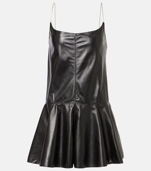 Alaïa Mono Slip De Piel - Negro