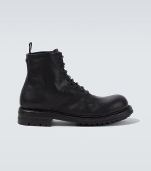 Dolce & Gabbana Schnuerstiefel Dg Aus Leder - Schwarz