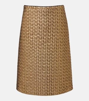 Dorothee Schumacher Falda Midi Golden Hour - Neutro