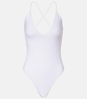 Wardrobe NYC Body Con Espalda Abierta - Blanco