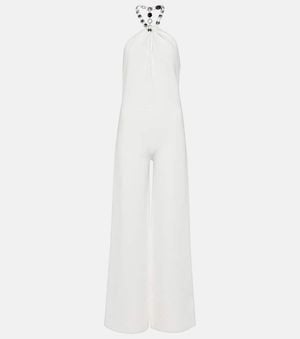 Galvan London Combi-Pantalon Globe Cleopatra - Blanc