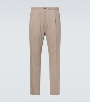 dunhill Wool Chinos - Natural