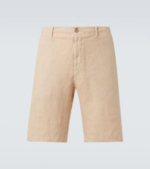 Fedeli Bermuda-Shorts Aus Leinen - Natur