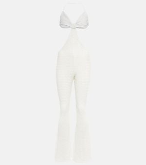 Bananhot Anna Halter Jumpsuit - White