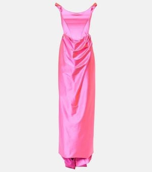 Vivienne Westwood Camille Satin Gown - Pink
