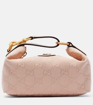 Gucci Henkeltasche Ophidia Gg Mini Aus Canvas - Pink
