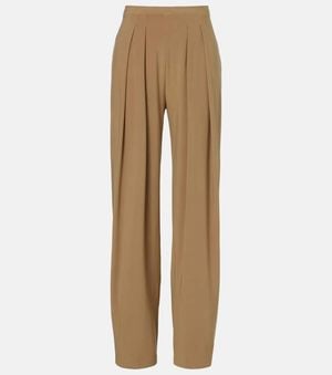 Norma Kamali Weite Hose - Natur