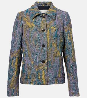 Dries Van Noten Betia Blazer - Blue
