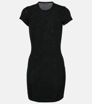 Wardrobe NYC Cotton Minidress - Black