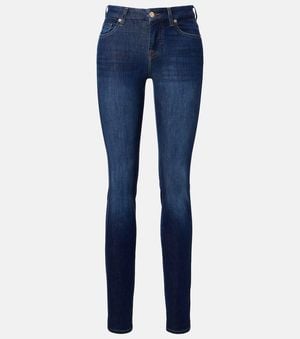 7 For All Mankind Kimmie Straight Jeans - Blue