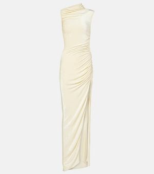 Rick Owens Svita Draped Gown - White