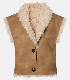 Isabel Marant Clara Reversible Vest - Natural