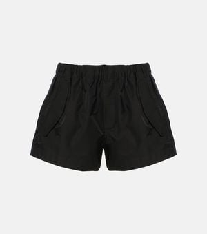 Wardrobe NYC Cotton-Blend Shorts - Black