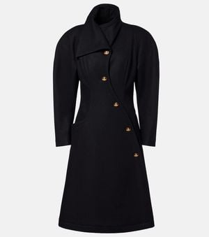 Vivienne Westwood Mantel Breeze Aus Wolle Und Kaschmir - Schwarz
