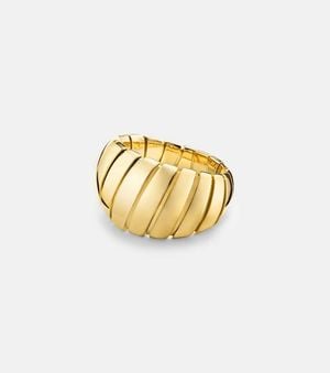 BVLGARI Ring Tubogas Aus 18Kt Gelbgold - Mettallic