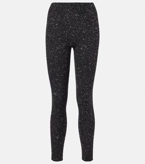 The Row Leggings Mumuka Aus Einem Kaschmirgemisch - Schwarz