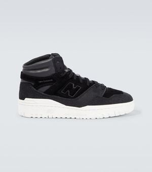Junya Watanabe X New Balance 650 Suede Trainers - Black