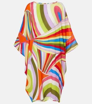 PUCCI Caftan Iride - Rojo
