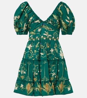 Agua Bendita Manzanilla Esmeralda Dress - Green