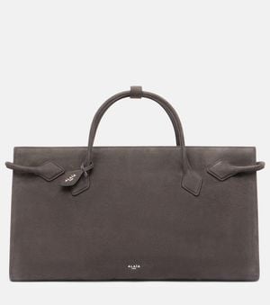 Alaïa Le Teckel Large Leather Shoulder Bag - Brown
