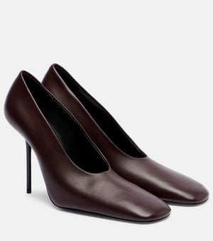 Victoria Beckham Pumps 100 Aus Leder - Braun