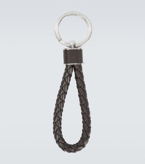 Bottega Veneta Llavero De Piel - Blanco