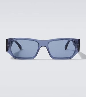 Fendi Ff Squared Square Sunglasses - Blue
