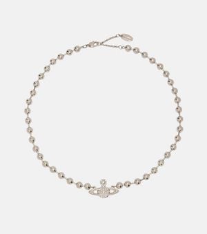 Vivienne Westwood Thames Mini Choker - Metallic