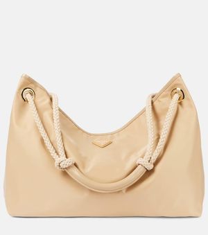 Prada Tote Bag Mariner Large Aus Re-Nylon - Natur
