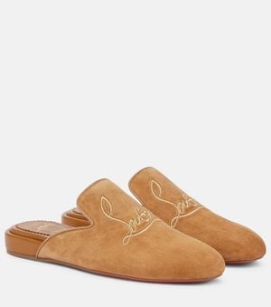 Christian Louboutin Slippers Coolito Donna - Braun