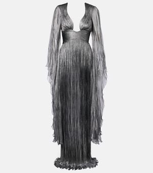 Maria Lucia Hohan Robe Catia Aus Seide - Grau