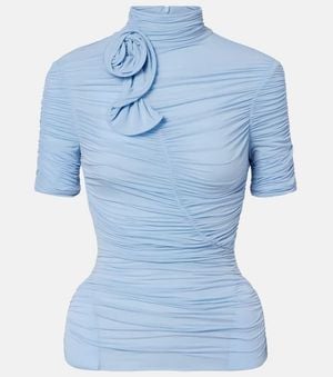 Magda Butrym Top - Blau