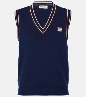 Miu Miu Gilet - Blu