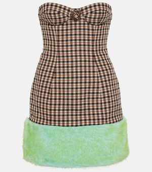 Area Minikleid - Grün