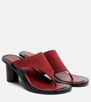 A.Emery Sandalen Hardie Aus Veloursleder - Rot