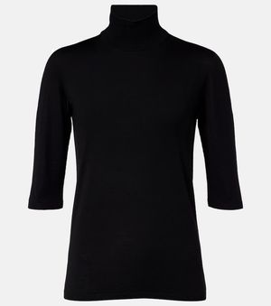 Max Mara Boa Virgin Wool Jumper - Black