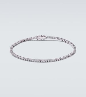 Mateo Armband Aus 14Kt Weissgold Mit Diamanten - Mettallic