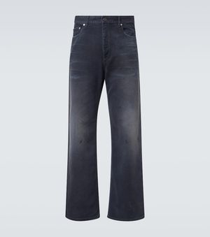Balenciaga Jean Droit - Bleu