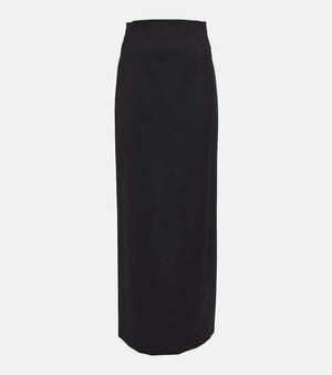 Wardrobe NYC Wool Maxi Skirt - Black