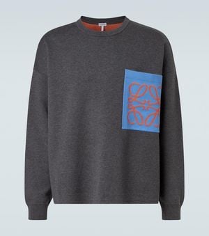 Loewe Anagram Sweater - Gray