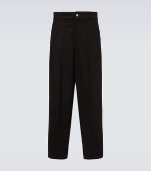 Lemaire Mid-Rise Barrel Jeans Maxi - Schwarz