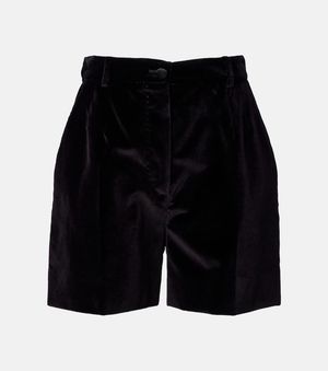 Dolce & Gabbana Shorts Aus Einem Baumwollgemisch - Schwarz