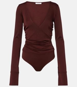 Max Mara Body Nigella Aus Wolle - Lila
